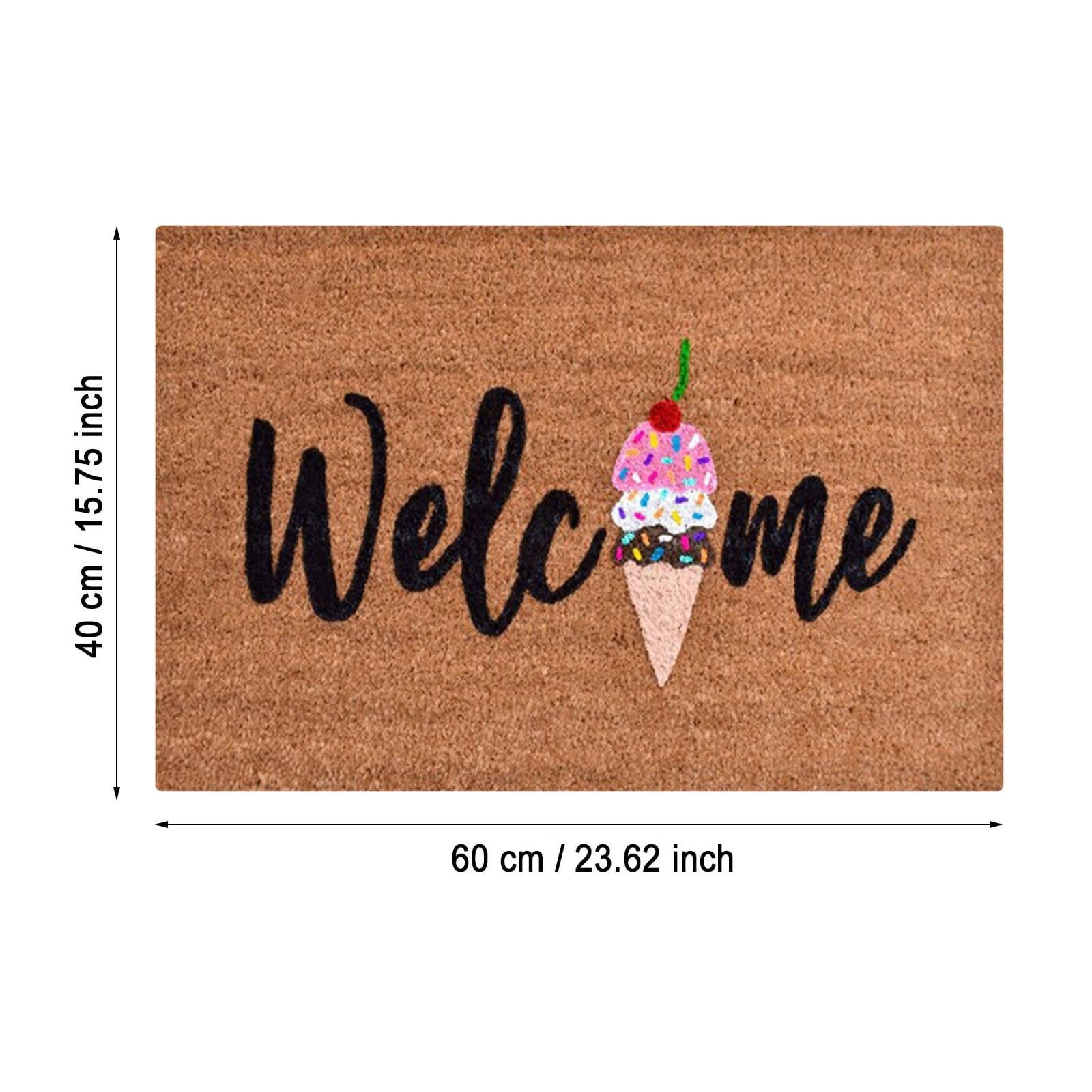 Hello Sunshine Non-Slip Doormat – 40 × 60cm