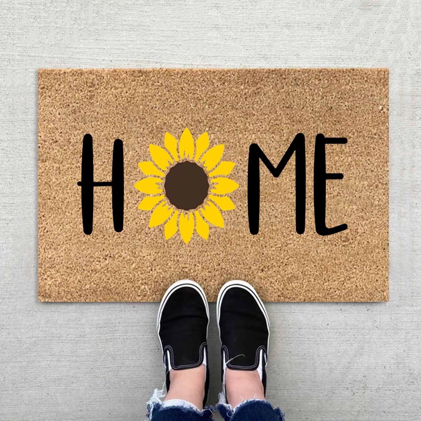 Sunflower Home Non-Slip Doormat – 40 × 60cm