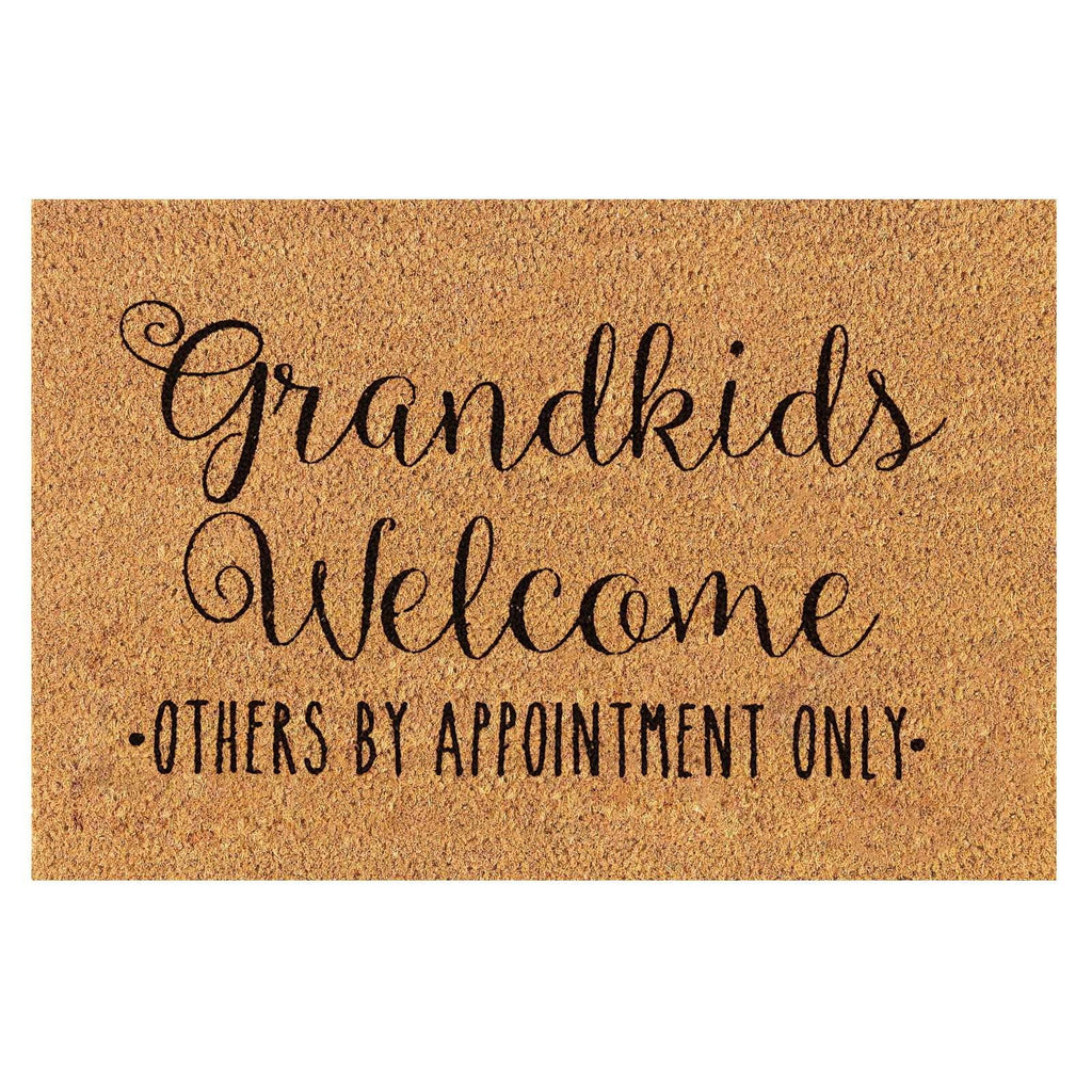Grandkids Welcome Non-Slip Doormat – 40 × 60cm