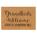 Grandkids Welcome Non-Slip Doormat – 40 × 60cm