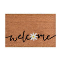 Welcome Flower Non-Slip Doormat – 40 × 60cm