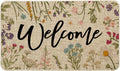 Wildflower Welcome Non-Slip Doormat – 43 × 74cm