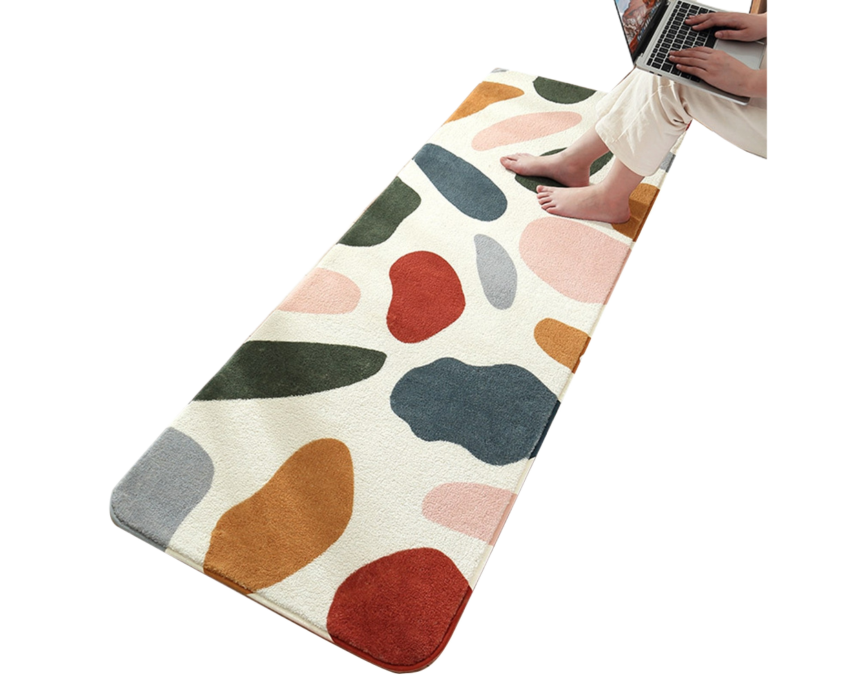 Terrazzo Abstract Anti-Slip Runner – 60 × 160cm