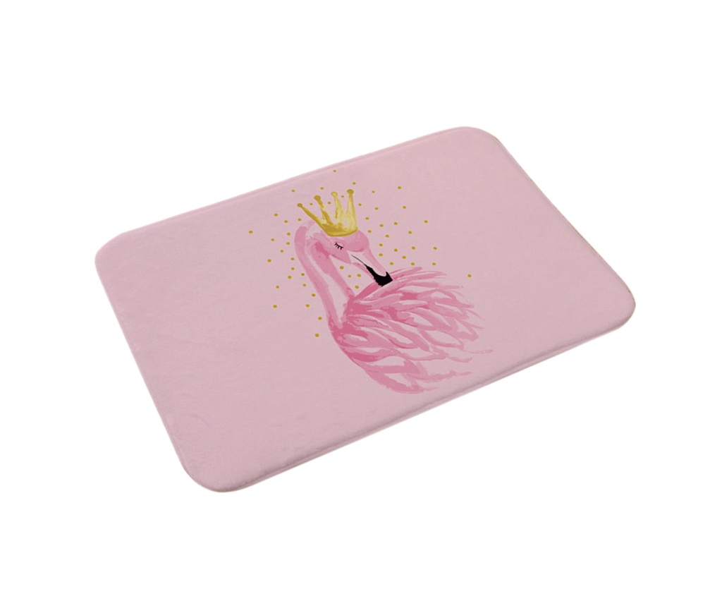 Pink Flamingo Non-Slip Doormat – 40 × 60cm