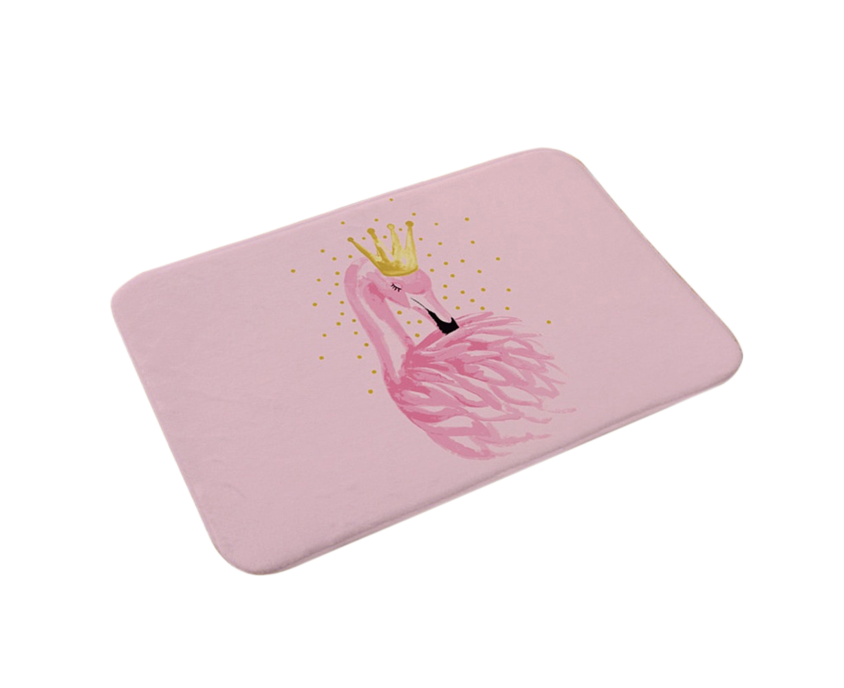 Pink Flamingo Non-Slip Doormat – 40 × 60cm