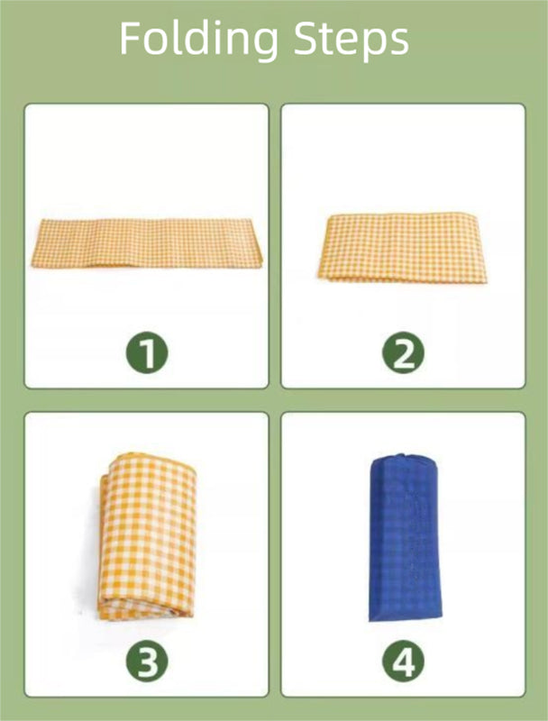Lightweight Picnic Mat — Waterproof & Thickened, Foldable 200x200