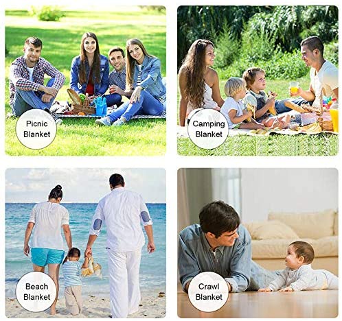 Fleece Picnic Rug — Makena, Foldable Outdoor Blanket